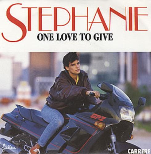 Stephanie One Love To Give 7" vinyl single (7 inch record / 45) French EPH07ON307403