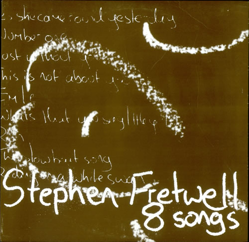 Stephen Fretwell 8 Songs 10" vinyl single (10 inch record) UK SFL10SO503639