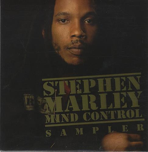 Stephen Marley Mind Control  - Sampler CD single (CD5 / 5") US LE5C5MI402505