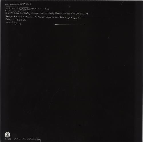 Stephen O'Malley F@ck Fundamentalist Pigs 2-LP vinyl record set (Double LP Album) Swedish 00O2LFC893691