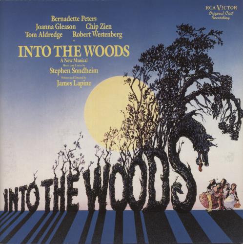 Stephen Sondheim Into The Woods + Programme vinyl LP album (LP record) German 9VELPIN880163