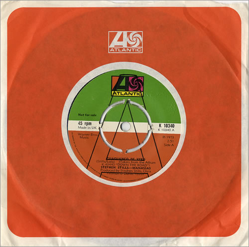 Stephen Stills Guaguanco De Vero 7" vinyl single (7 inch record / 45) UK SPS07GU478941