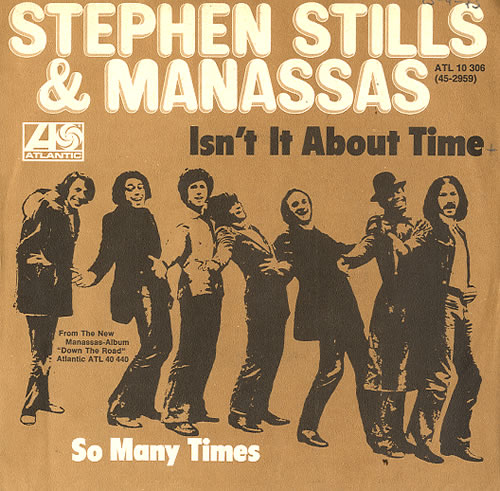 Stephen Stills Isn't It About Time 7" vinyl single (7 inch record / 45) German SPS07IS212440