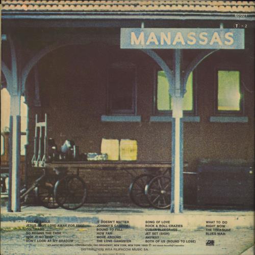 Stephen Stills Manassas 2-LP vinyl record set (Double LP Album) French SPS2LMA798465