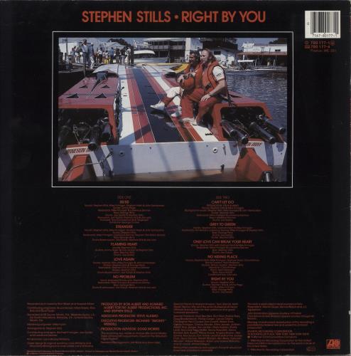 Stephen Stills Right By You vinyl LP album (LP record) German SPSLPRI314477