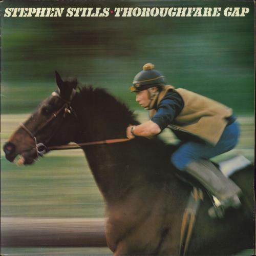 Stephen Stills Thoroughfare Gap - White Label vinyl LP album (LP record) UK SPSLPTH794080