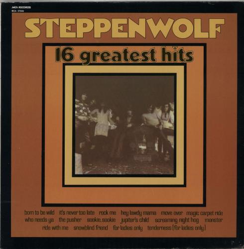 Steppenwolf 16 Greatest Hits vinyl LP album (LP record) US SPPLPGR646071