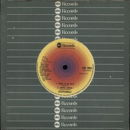 Steppenwolf Born To Be Wild EP 7" vinyl single (7 inch record / 45) UK SPP07BO781280