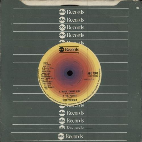 Steppenwolf Born To Be Wild EP 7" vinyl single (7 inch record / 45) UK SPP07BO781280