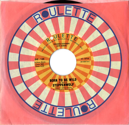 Steppenwolf Born To Be Wild 7" vinyl single (7 inch record / 45) US SPP07BO618013