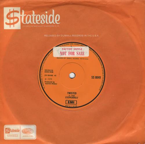 Steppenwolf Hey Lawdy Mama - Sample 7" vinyl single (7 inch record / 45) UK SPP07HE193109