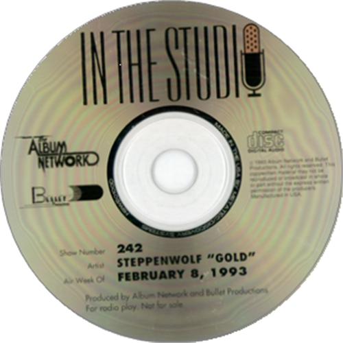 Steppenwolf In The Studio - Gold CD album (CDLP) US SPPCDIN119987