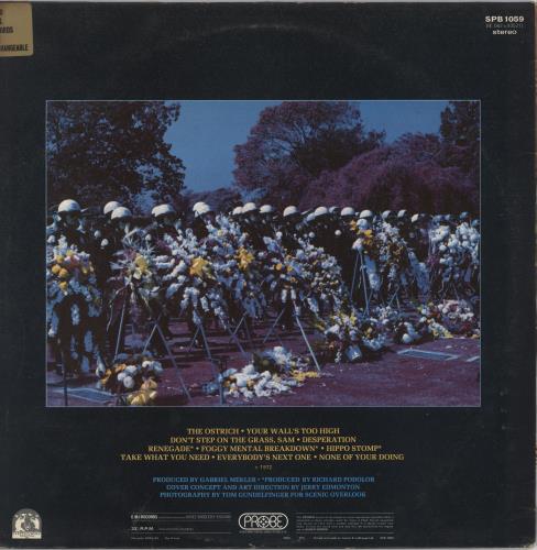 Steppenwolf Rest In Peace - Factory Sample vinyl LP album (LP record) UK SPPLPRE547068