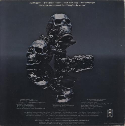 Steppenwolf Skullduggery vinyl LP album (LP record) UK SPPLPSK453844