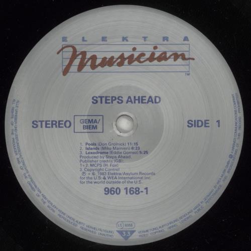 Steps Ahead Steps Ahead vinyl LP album (LP record) German 5SALPST879146