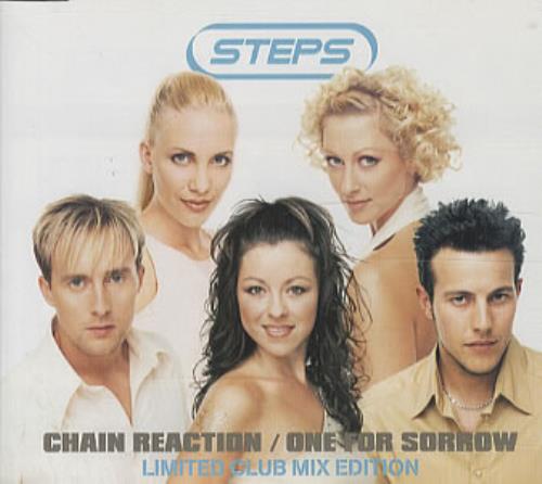 Steps Chain Reaction 2-CD single set (Double CD single) UK EPS2SCH197457