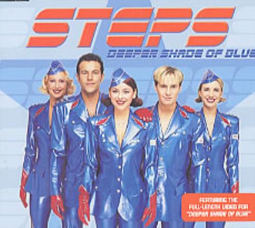 Steps Deeper Shade Of Blue CD single (CD5 / 5") European EPSC5DE158963