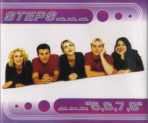 Steps Five Six Seven Eight CD single (CD5 / 5") UK EPSC5FI546145