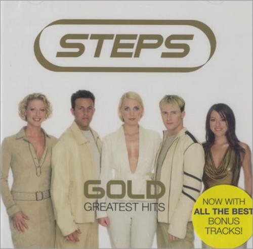 Steps Gold: Greatest Hits CD album (CDLP) UK EPSCDGO194914