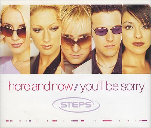 Steps Here And Now/ You'll Be Sorry CD single (CD5 / 5") UK EPSC5HE224166