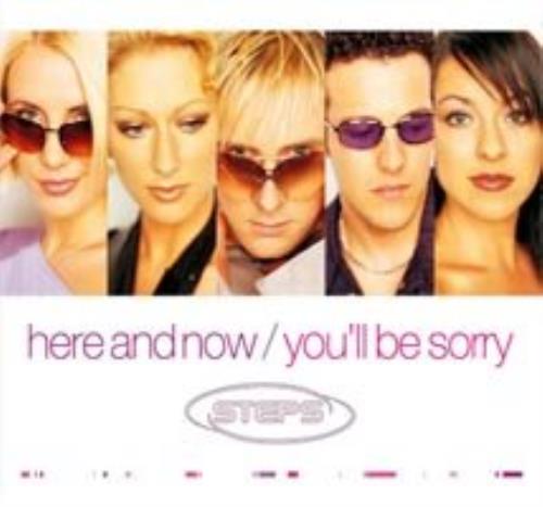 Steps Here And Now/You'll Be Sorry CD single (CD5 / 5") Australian EPSC5HE189666