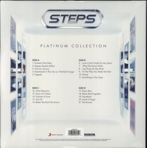 Steps Platinum Collection - Autographed - Sealed 2-LP vinyl record set (Double LP Album) UK EPS2LPL845256