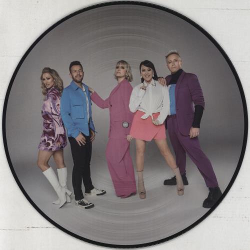Steps Platinum Collection - Autographed picture disc LP (vinyl picture disc album) UK EPSPDPL860420
