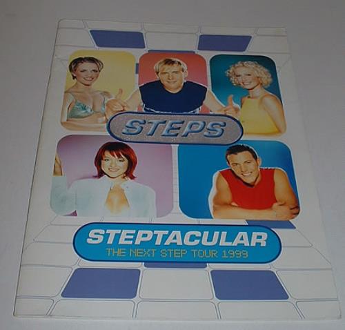 Steps Steptacular - The Next Step Tour 1999 tour programme UK EPSTRST333610