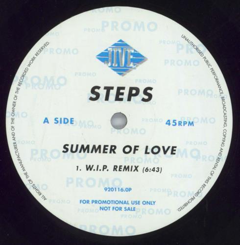Steps Summer Of Love 12" vinyl single (12 inch record / Maxi-single) UK EPS12SU159727