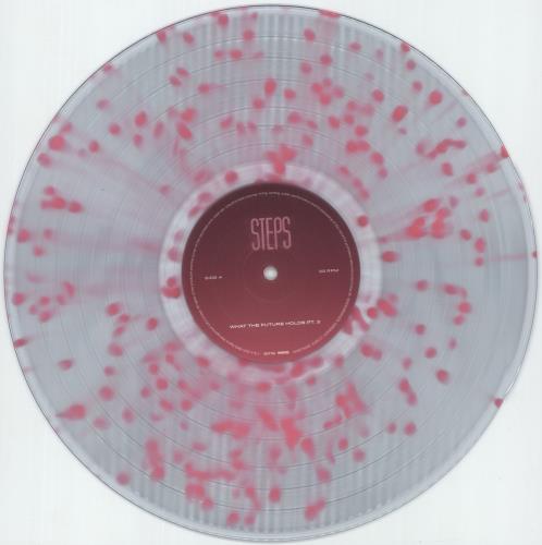 Steps What The Future Holds Pt. 2 - Pink & Clear Vinyl + Autographed Sleeve vinyl LP album (LP record) UK EPSLPWH786929