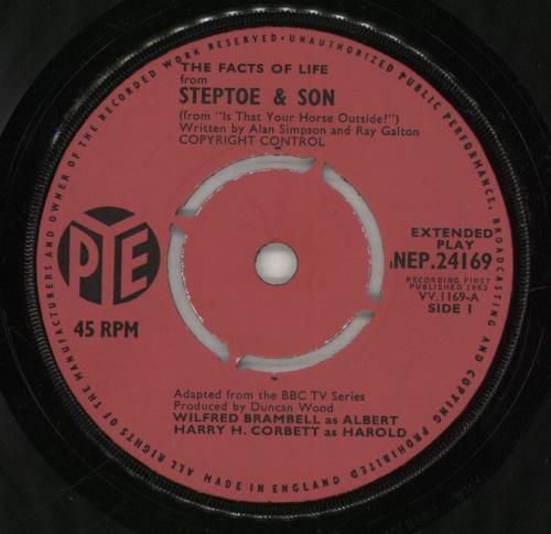 Steptoe & Son The Facts Of Life EP 7" vinyl single (7 inch record / 45) UK S/S07TH366951
