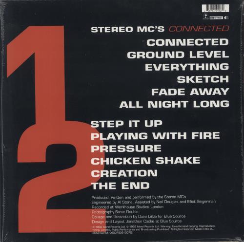 Stereo MCs Connected - 180gm Vinyl + Shrink vinyl LP album (LP record) UK SMCLPCO796191