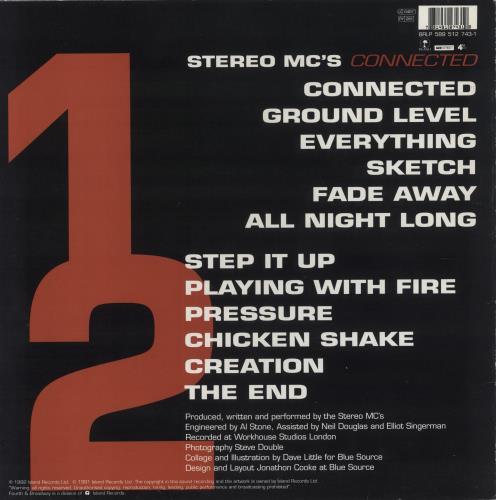 Stereo MCs Connected vinyl LP album (LP record) UK SMCLPCO862485