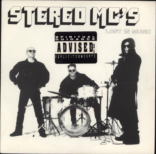 Stereo MCs Lost In Music 7" vinyl single (7 inch record / 45) UK SMC07LO773740
