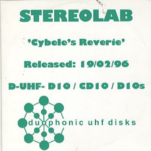 Stereolab Cybele's Revenge Sampler CD single (CD5 / 5") UK STBC5CY63724