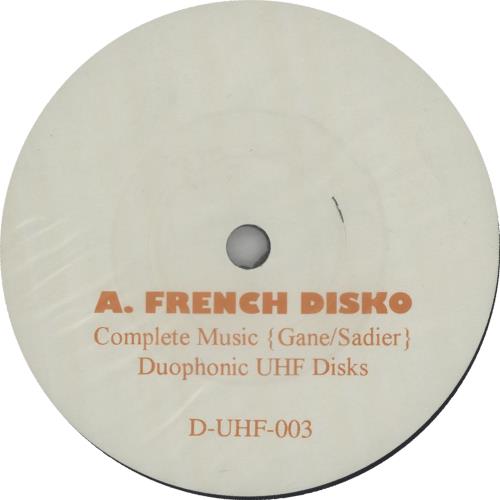 Stereolab French Disko 7" vinyl single (7 inch record / 45) UK STB07FR310460