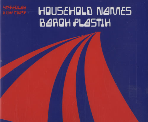 Stereolab Household Names / Barok Plastik CD single (CD5 / 5") UK STBC5HO156729