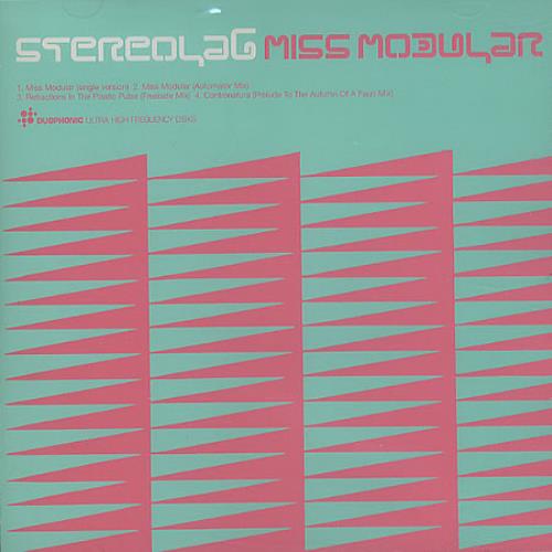Stereolab Miss Modular CD single (CD5 / 5") Japanese STBC5MI103687