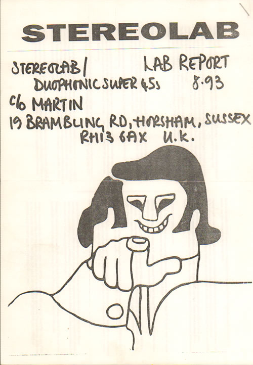 Stereolab Quantity of Lab Report Newsletters memorabilia UK STBMMQU638384