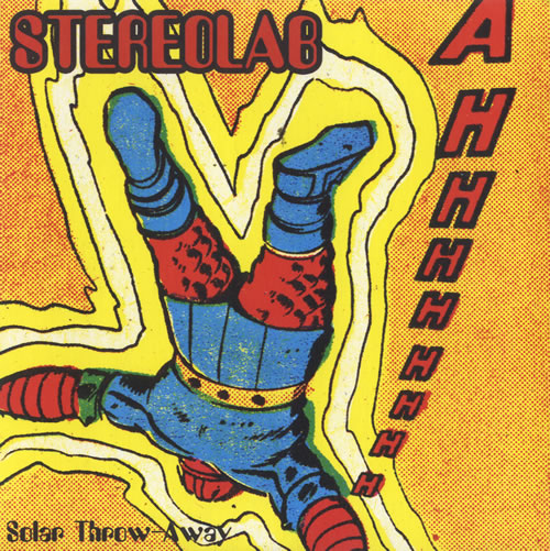 Stereolab Solar Throw-Away 7" vinyl single (7 inch record / 45) UK STB07SO577103