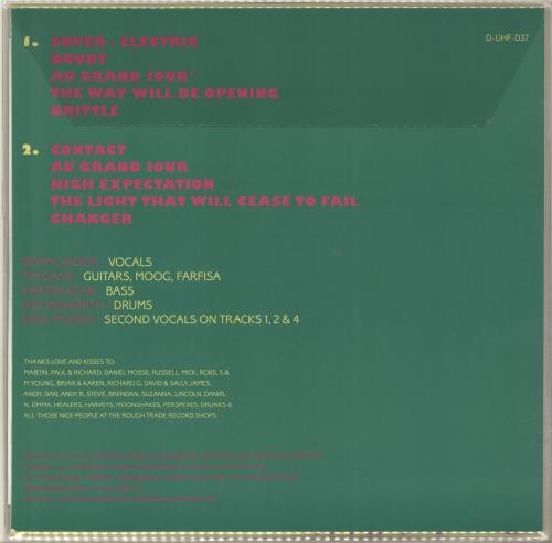 Stereolab Switched On - Clear Vinyl vinyl LP album (LP record) UK STBLPSW705036