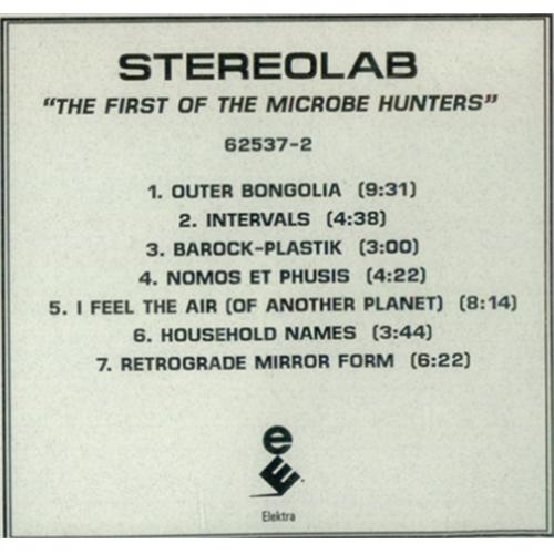 Stereolab The First Of The Microbe Hunters CD-R acetate US STBCRTH194576