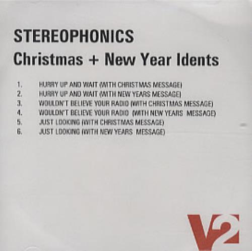 Stereophonics Christmas & New Years Idents CD-R acetate UK OPHCRCH222859