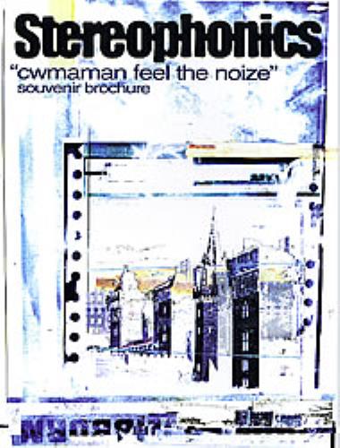 Stereophonics Cwmaman Feel The Noize tour programme UK OPHTRCW268324