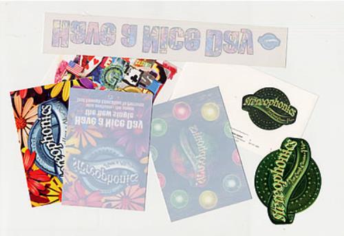 Stereophonics Jeep - Set Of Promo Items memorabilia UK OPHMMJE252519