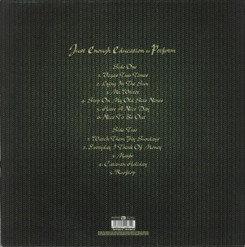 Stereophonics Just Enough Education To Perform vinyl LP album (LP record) UK OPHLPJU181588