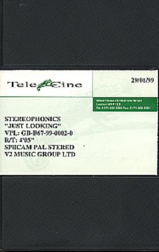 Stereophonics Just Looking video (VHS or PAL or NTSC) UK OPHVIJU266189
