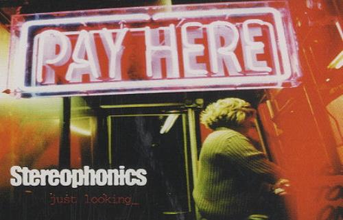 Stereophonics Just Looking cassette single UK OPHCSJU273334