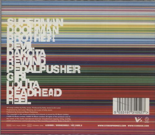 Stereophonics Language. Sex. Violence. Other? CD album (CDLP) UK OPHCDLA316673