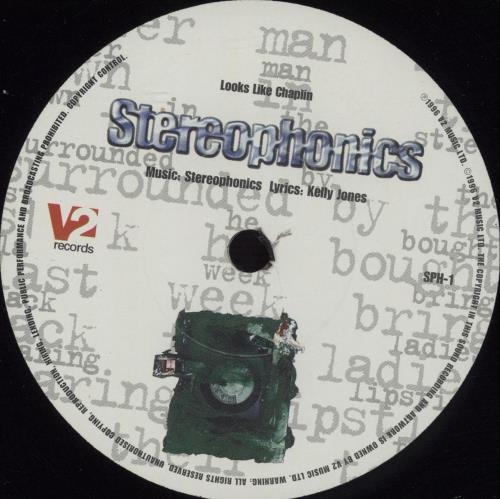 Stereophonics Looks Like Chaplin 7" vinyl single (7 inch record / 45) UK OPH07LO176928